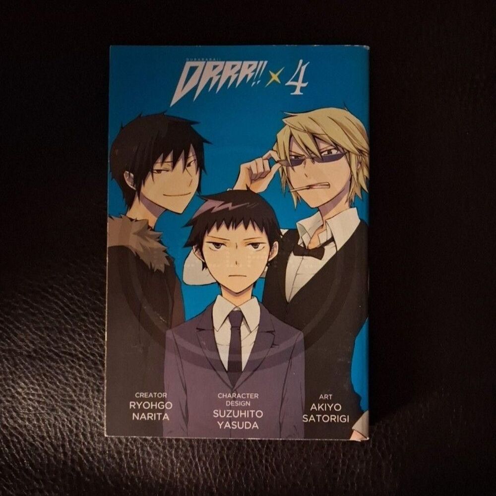 Durarara!! SH Vol. 4 Manga Graphic Novel B&W Softcover English Yen Press